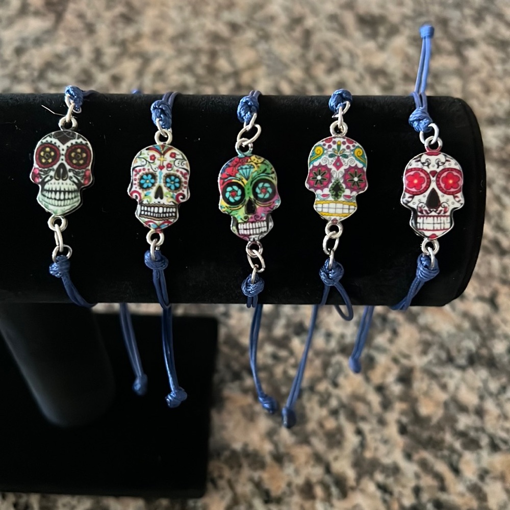 Sugar Skull bracelet